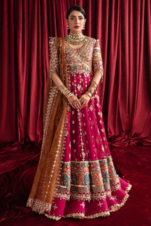 Qalamkar Heer Ranjha Luxury Wedding Formals