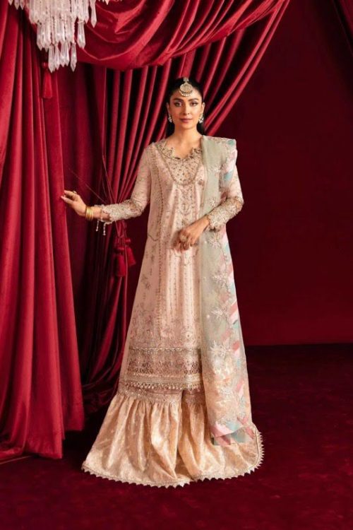 Qalamkar Heer Ranjha Luxury Wedding Formals