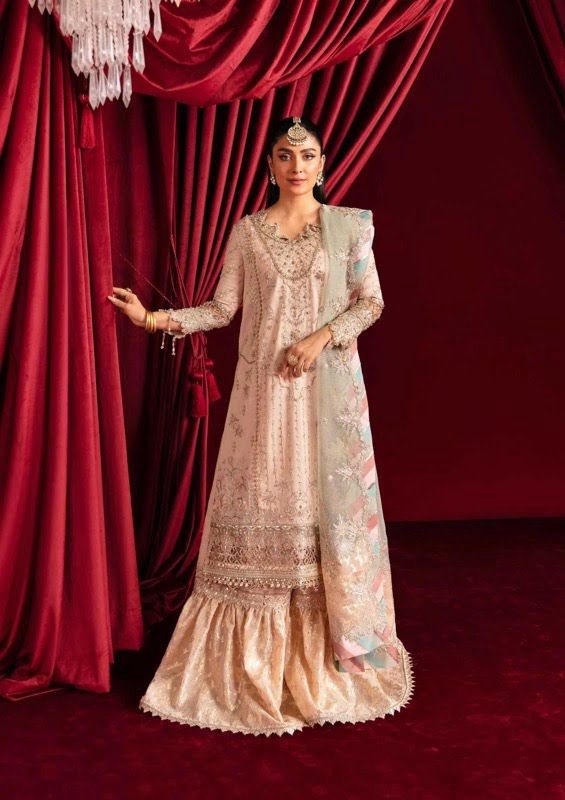 Qalamkar Heer Ranjha Luxury Wedding Formals