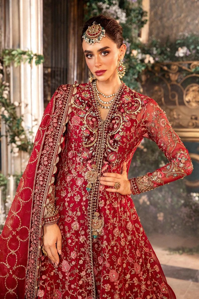 Atlanta-Pakistani-Stunning-Embroidered-Red-Dress