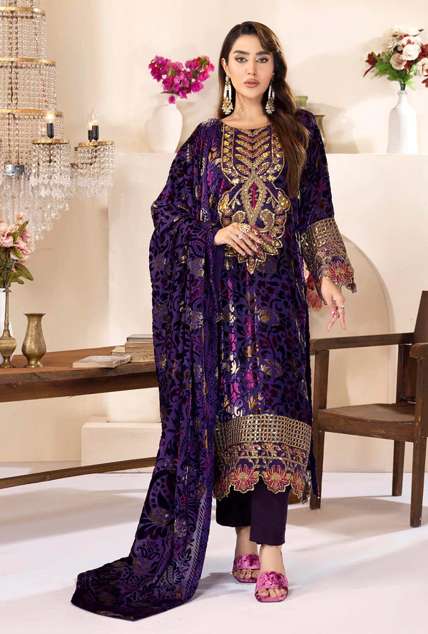 Adan Libas Winter Velvet Formals