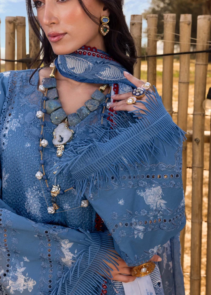 Saira Shakira Luxury Lawn - Cecil A - Image 3