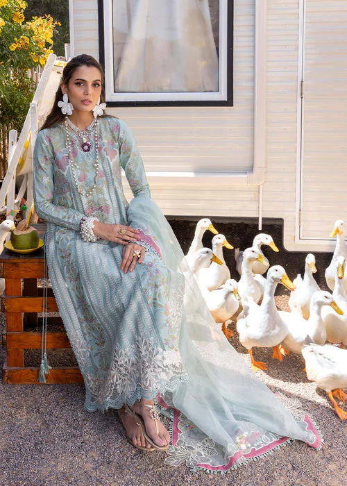 Saira Shakira Luxury Lawn - Dilara A - Image 3