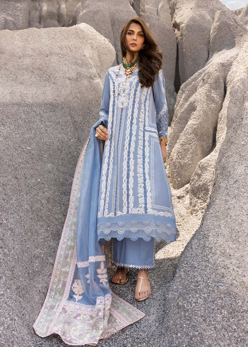 Saira Shakira Luxury Lawn - Nadine A - Image 3