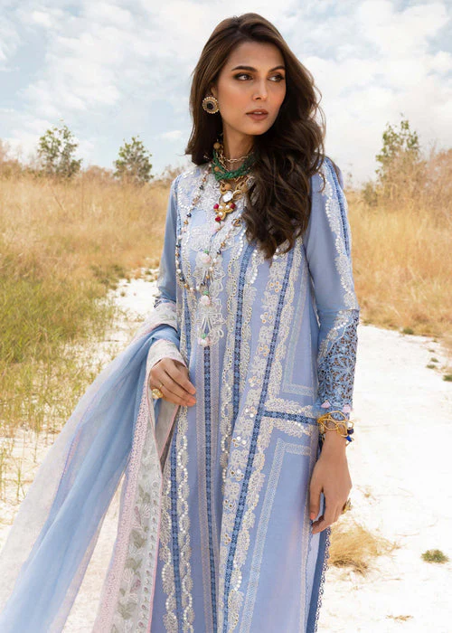 Saira Shakira Luxury Lawn - Nadine A - Image 2