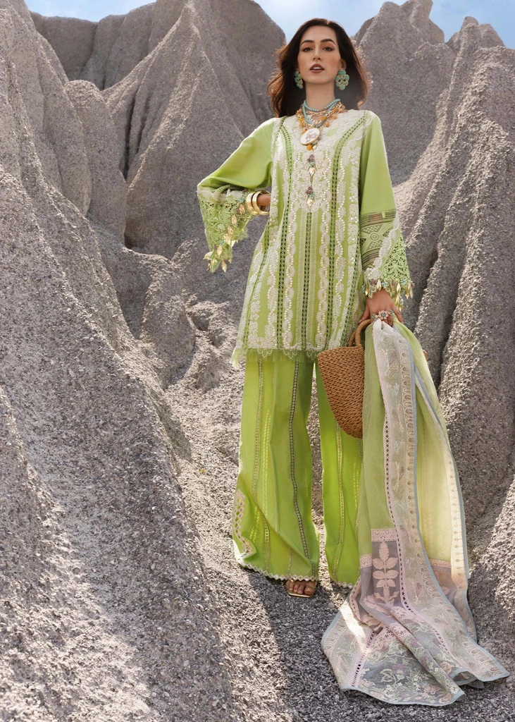 Saira Shakira Luxury Lawn - Nadine B - Image 3