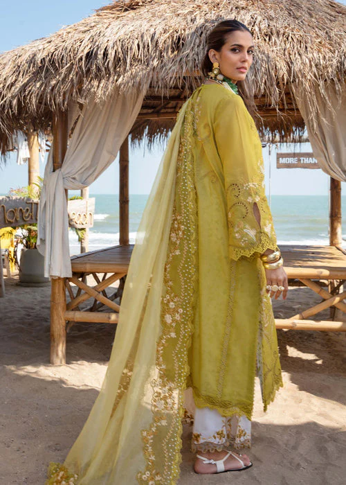 Saira Shakira Luxury Lawn - Samara A - Image 4