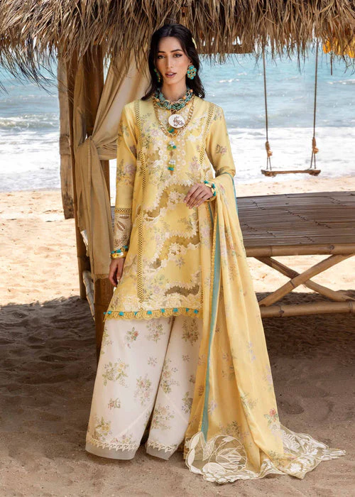 Saira Shakira Luxury Lawn - Serena A