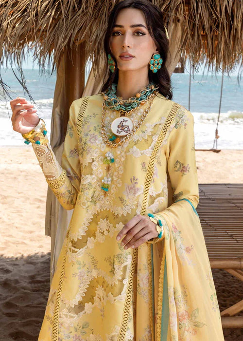 Saira Shakira Luxury Lawn - Serena A - Image 4